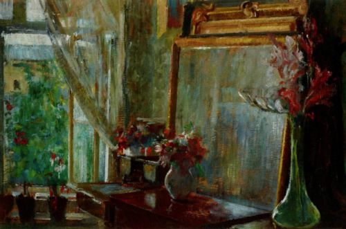 Boznańska Olga - Interier