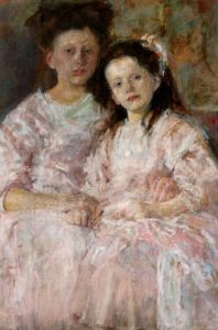 Boznańska Olga - Portrait of Girls (Helena and Władysława Chmielarczyk)