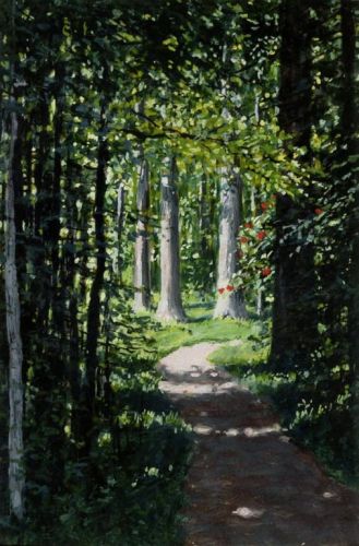 Witkiewicz Stanisław - Road in tghe forrest