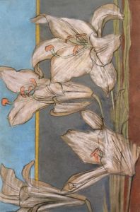 Wyspiański Stanisław - White lilies