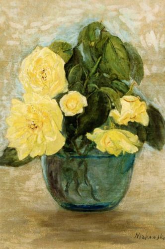 Makowski Tadeusz - Yellow roses