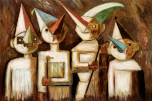 Makowski Tadeusz - Children in disguises