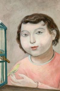 Makowski Tadeusz - Girl with a canary