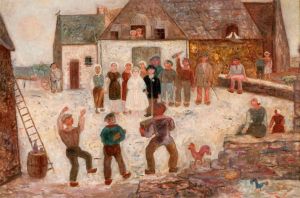Makowski Tadeusz - Wedding in village