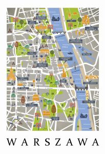 Map: Warsaw
