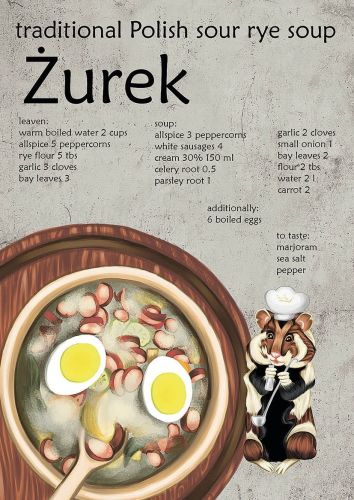 Recipes: Polish sour rye soup