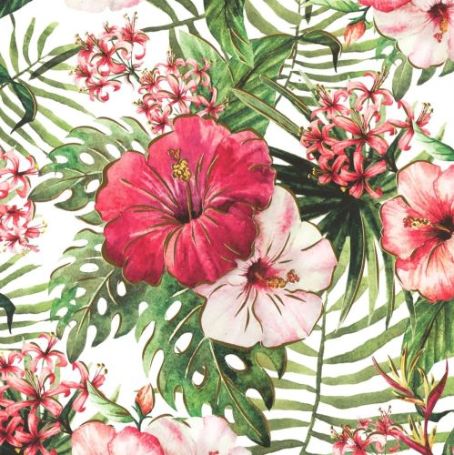 Folded card - Flowers