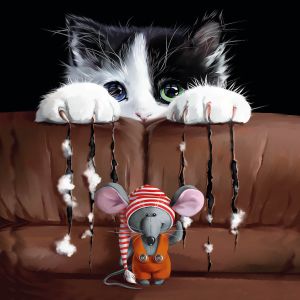 Cat and mouse