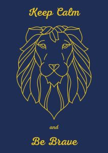 Outlet - Keep Calm and Be Brave