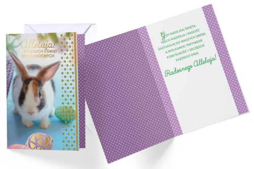 Folded card - Easter