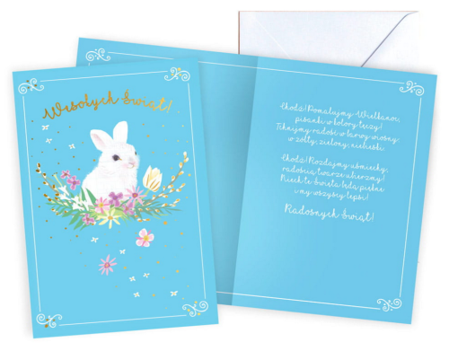 Folded card - Easter