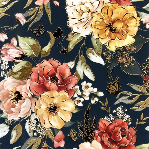 Folded card - Flowers
