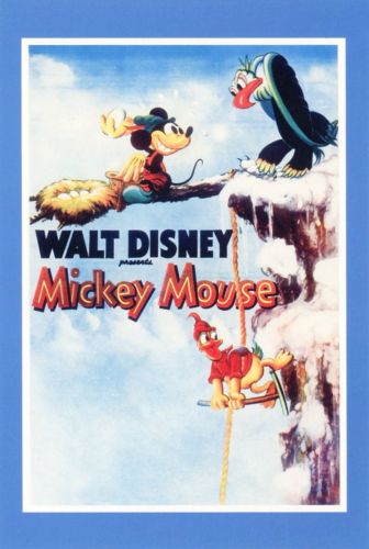 Mickey Mouse - Poster Artwork for Alpine Climbers