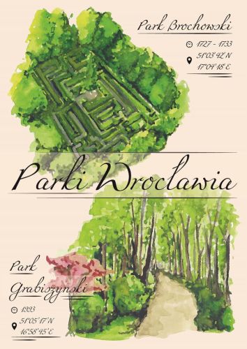 Parks in Wrocław - Brochowski and Grabiszyński