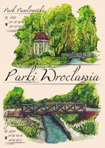 Parks in Wrocław - Pawłowicki and Tysiąclecia