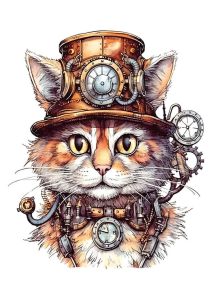 Steampunk Cat