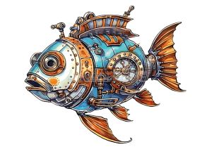 Steampunk Fish