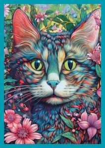Floral Cat