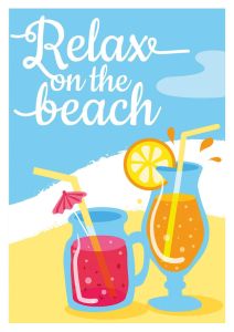 Relax on the beach