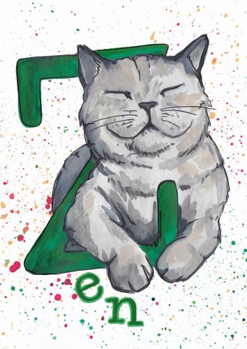 Cat alphabet - Z