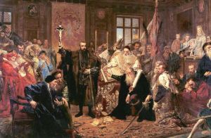 Matejko Jan - Union of Lublin