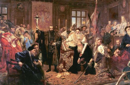 Matejko Jan - Union of Lublin