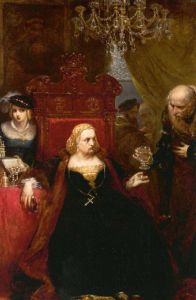 Matejko Jan - Poisoning of Queen Bona