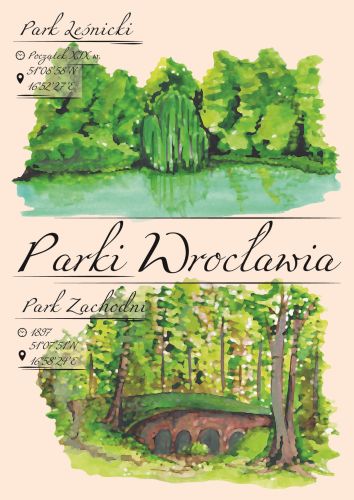 Parks in Wrocław: Leśnicki and Zachodni