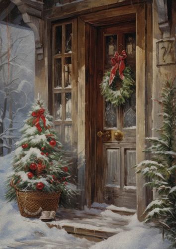 Christmas Door