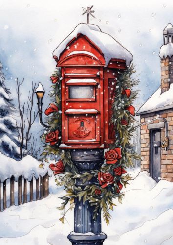 Winter Mailbox