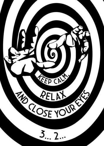 Keep Calm, Relax and Close Your Eyes