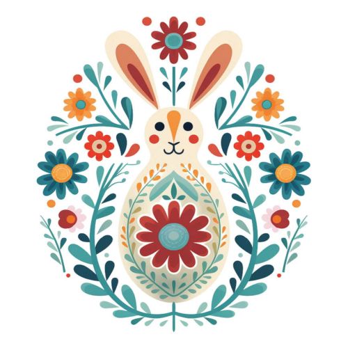 Scandinavian Easter Folk Art