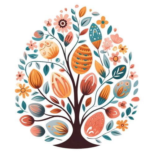 Scandinavian Easter Folk Art