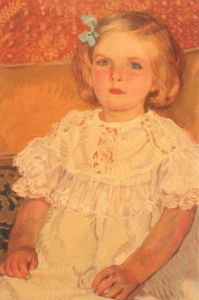 Mehoffer Józef - Portrait of a Girl