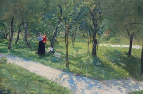 Mehoffer Józef - In the park