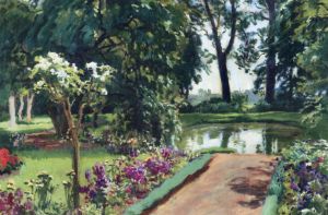 Mehoffer Józef - Garden path