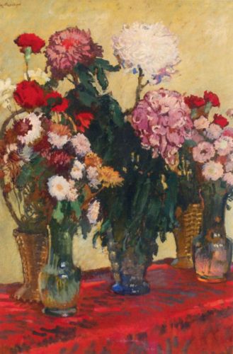 Mehoffer Józef - Autumn flowers