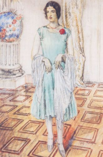 Mehoffer Józef - Before the ball
