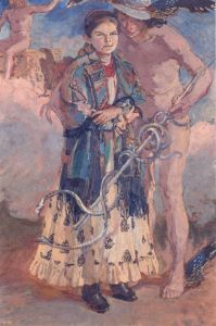Mehoffer Józef - Mercury and Jagniesia