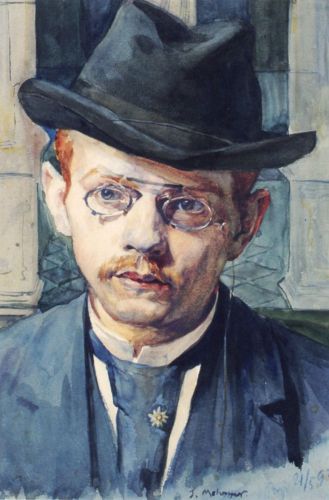 Mehoffer Józef - Self-portrait