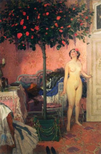 Mehoffer Józef - The Pink Room