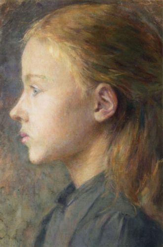 Wyspiański Stanisław - Portrait of a girl