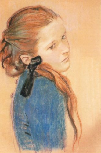 Wyspiański Stanisław - Portrait of a girl