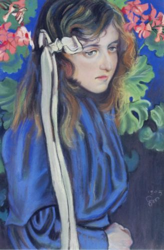 Wyspiański Stanisław - Portrait of Eliza Pareńska