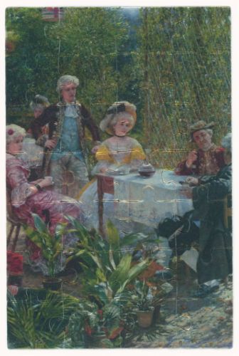 Aleksander Gierymski - In the arbour