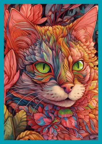 Floral Cat