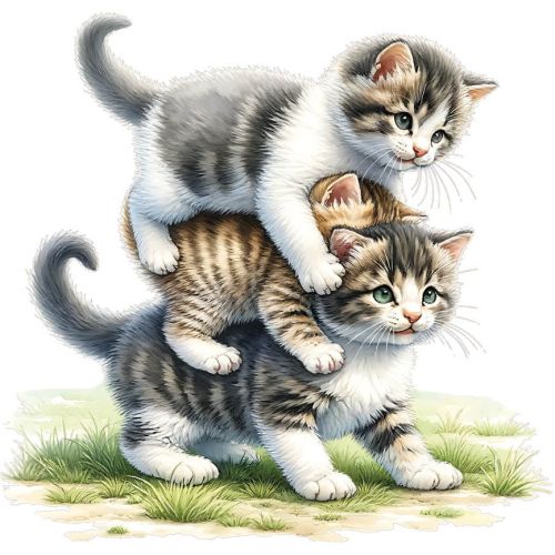 Three Kittens