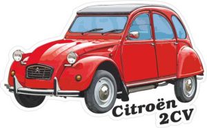 Magnet: Citroën 2CV