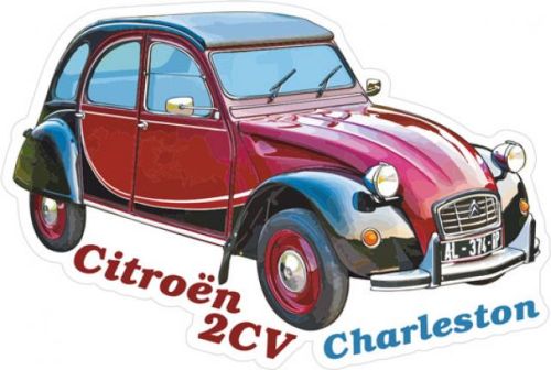 Magnet: Citroën 2CV Charleston