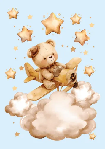 Flying Teddy Bear